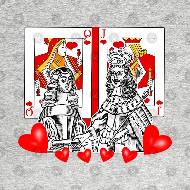 Love Game - King and Queen of Hearts by Marccelus